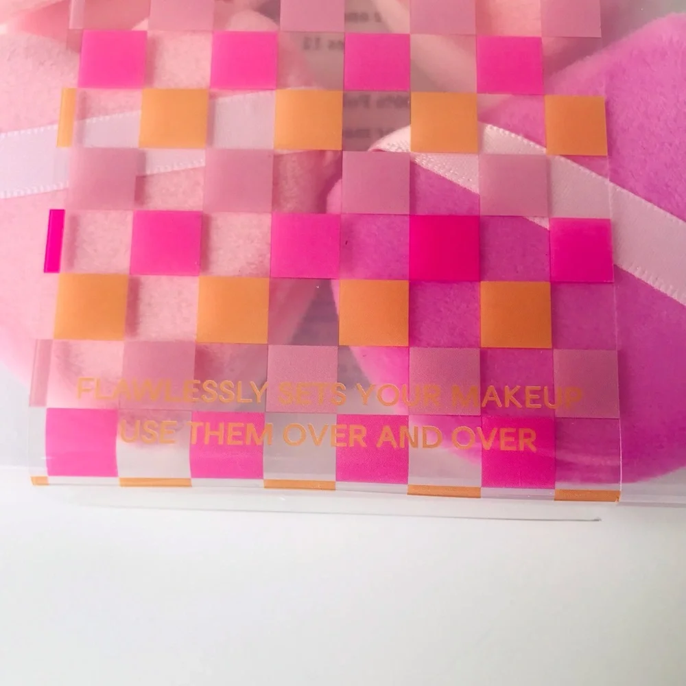 Addy-Lu Assorted Powder Puff Makeup Sponges, 12 Piece Set, NWT